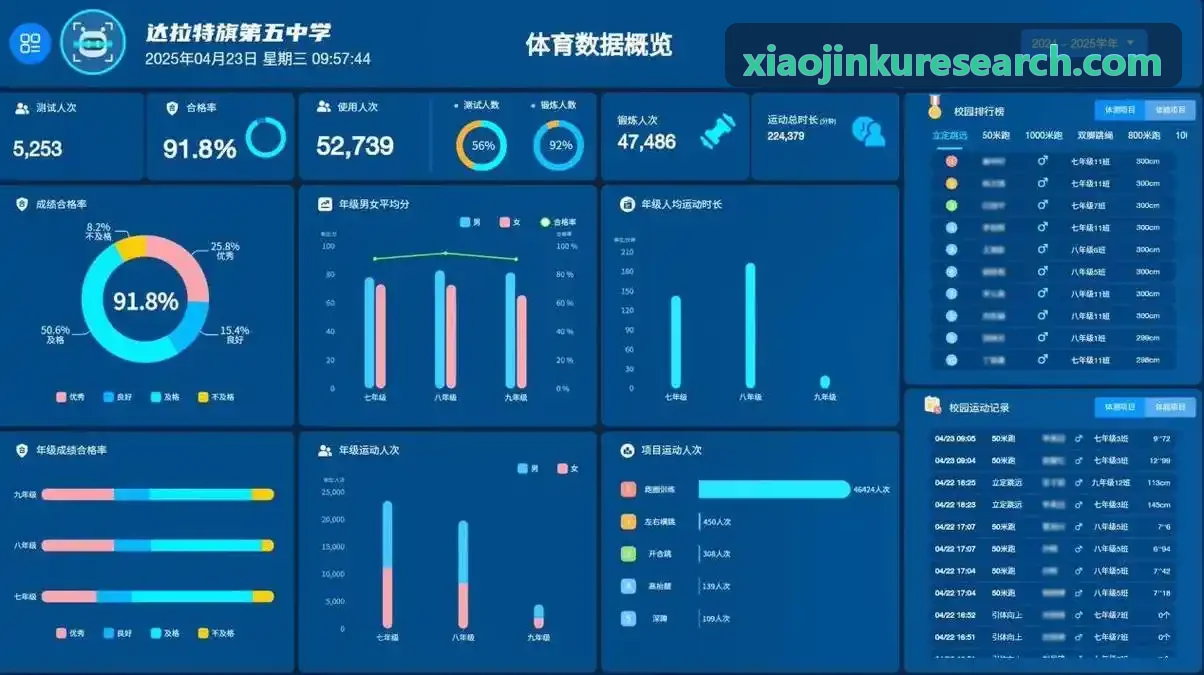 小金库数据看板交互视图